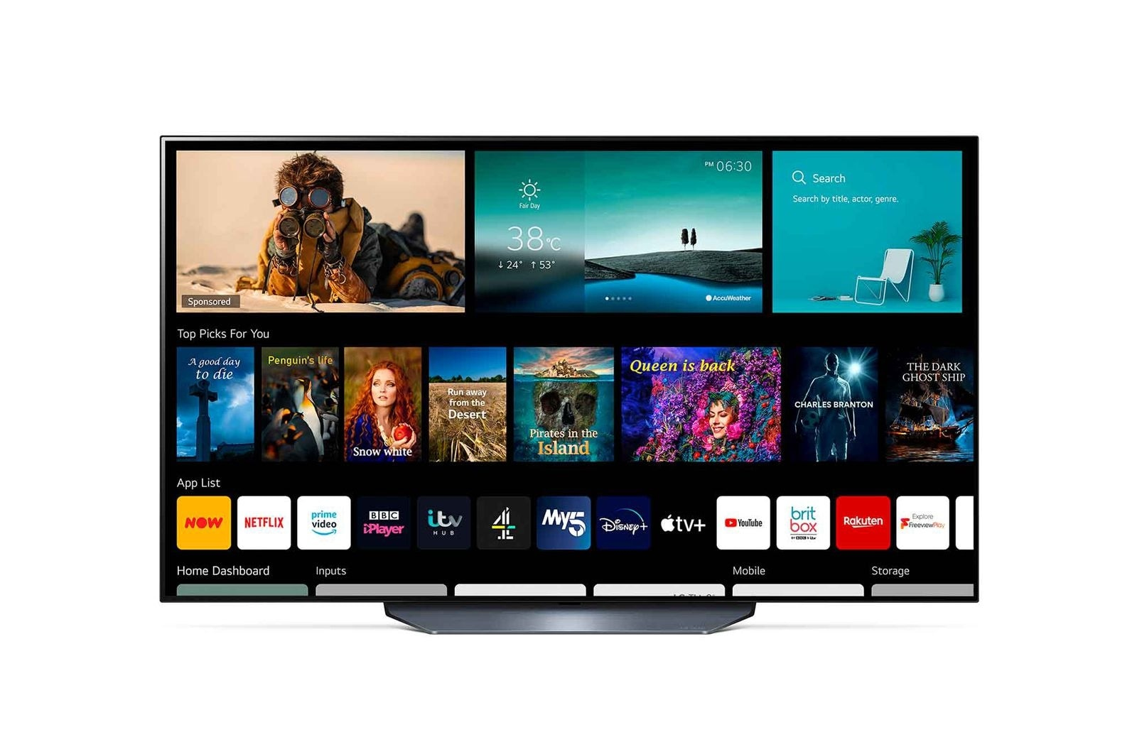 LG OLED55B16LA 139.7 cm (55") 4K Ultra HD Smart TV Wi-Fi Black, Grey – image 4