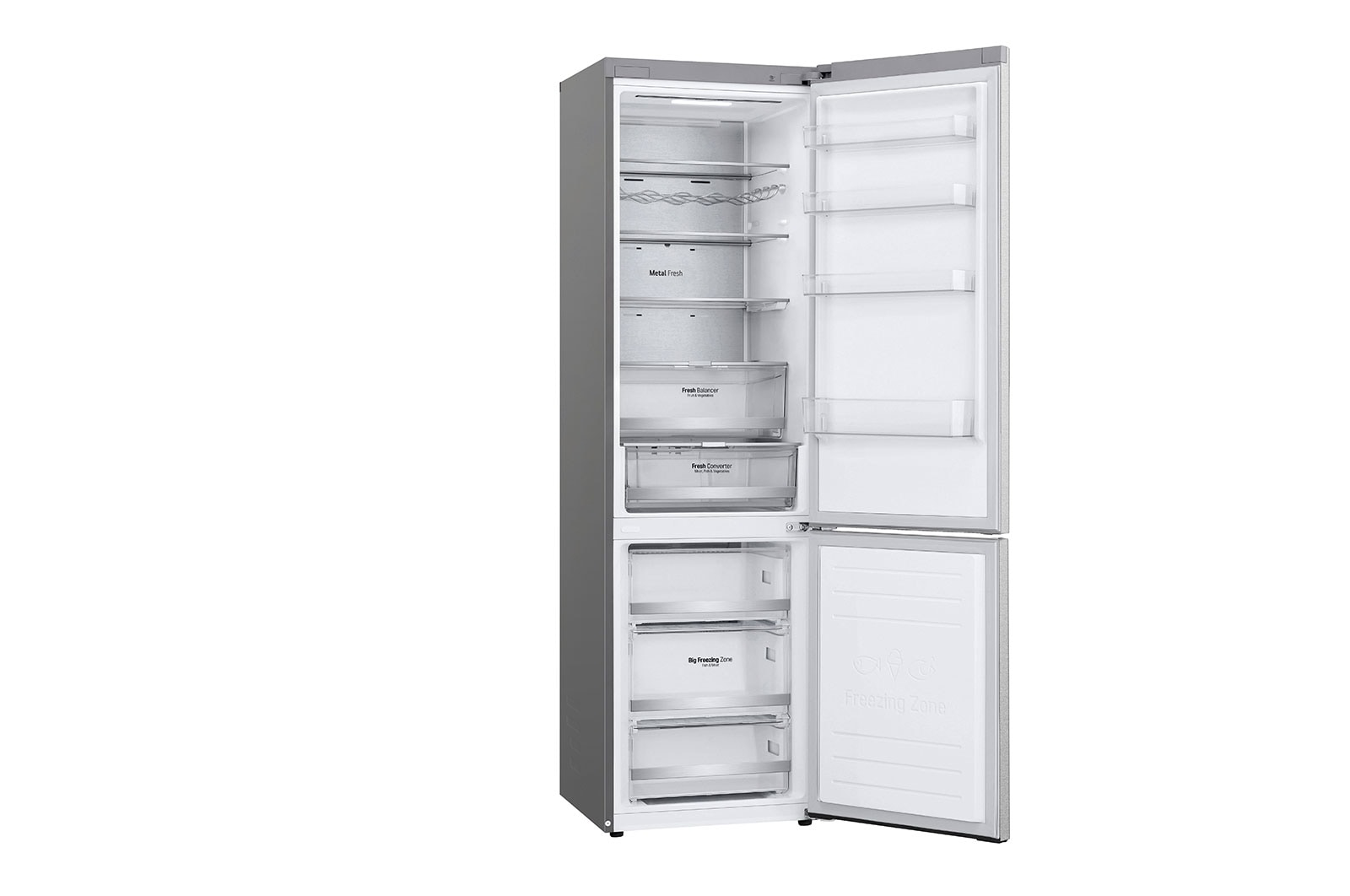 LG GBB72MBUBN fridge-freezer Freestanding – image 9