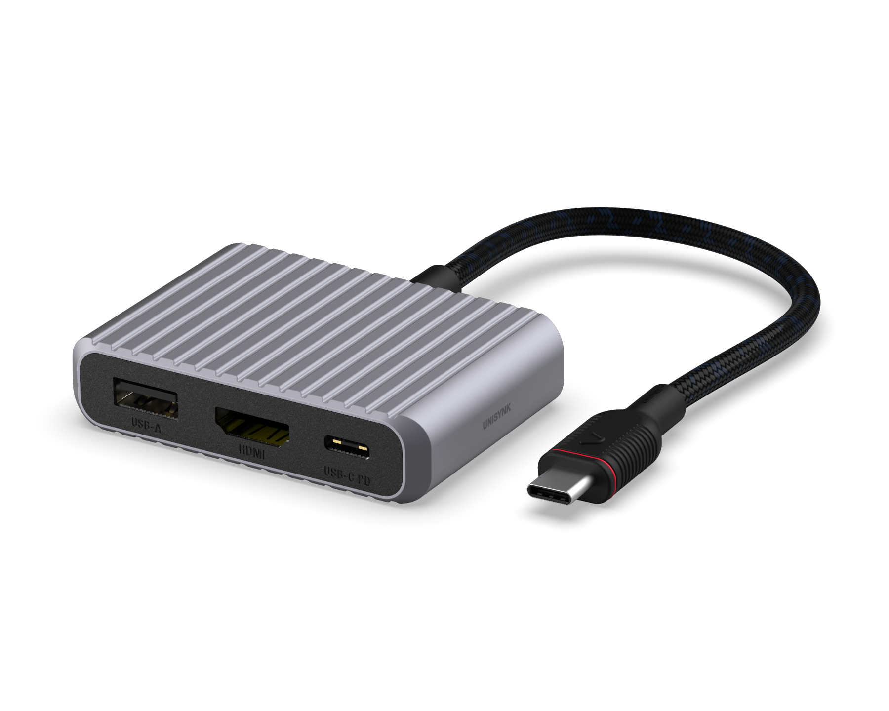 Unisynk 3 Port USB-C Hub V2 – image 2