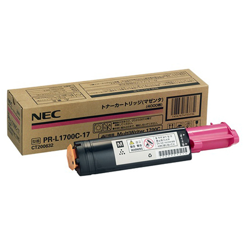 NEC PR-L1700C-17 toner cartridge 1 pc(s) Original Magenta