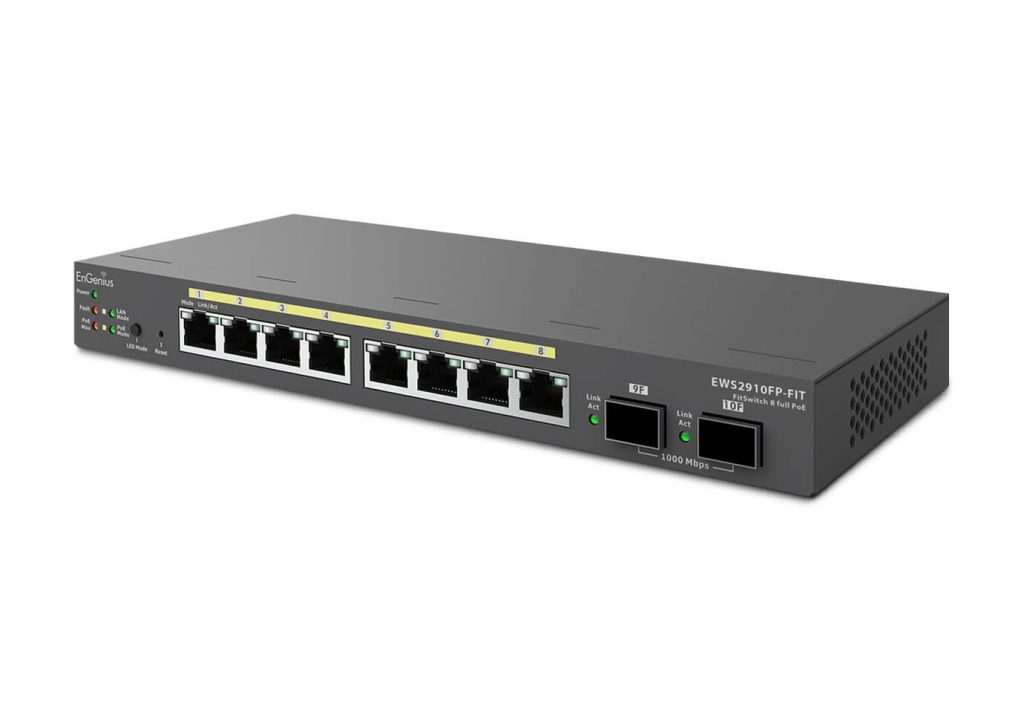 EnGenius Switch 8-port GbE PoE.af/at(+) – image 2