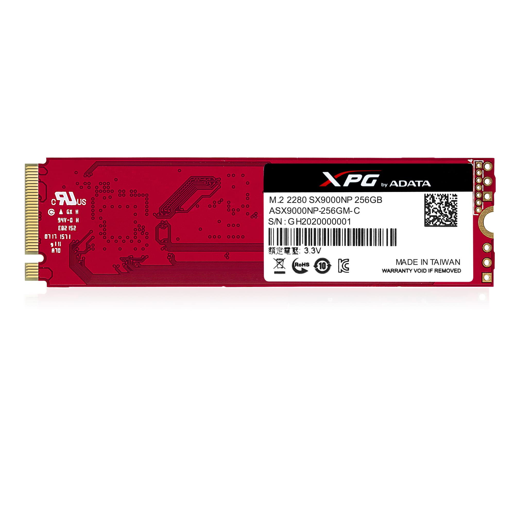 XPG SX9000 256 GB M.2 PCI Express 3.0 NVMe MLC – image 9