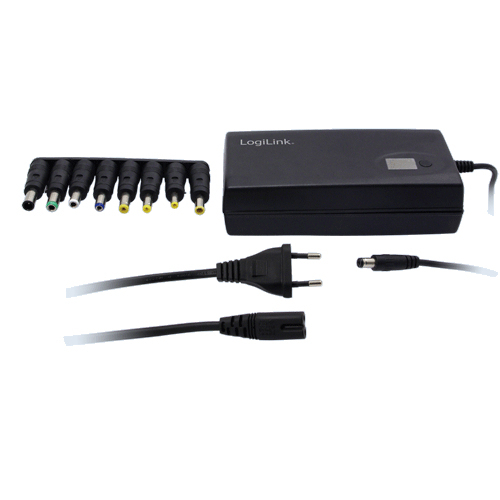 LogiLink PA0023 mobile device charger Laptop Black AC Indoor – image 1