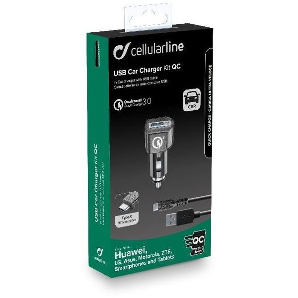 Cellularline 39238 mobile device charger Universal Black Cigar lighter Auto – image 4