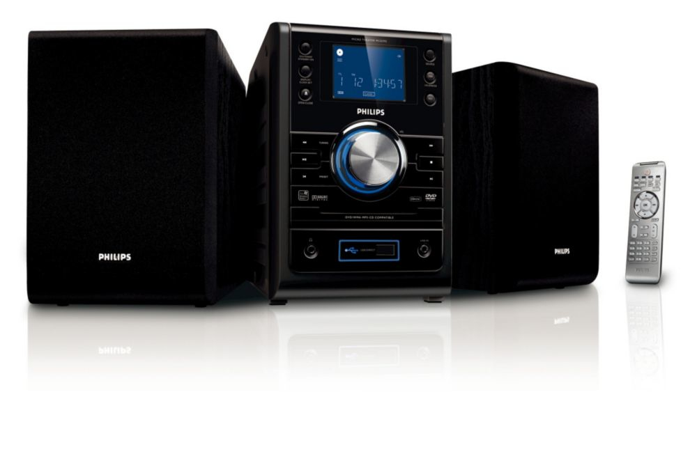 Philips MCD395 USB DVD Micro Theater – image 1