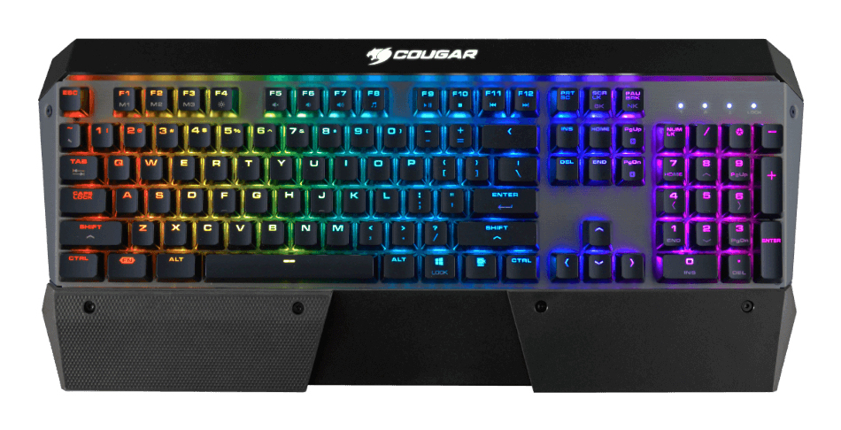 COUGAR CGR-Attack-X3-RGB keyboard Gaming USB QWERTY English Black