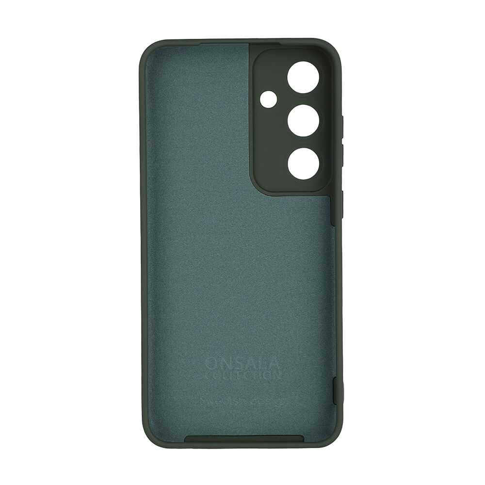 Onsala Phone Case with Silicone Feel Olive Green - Samsung S24+ – image 3