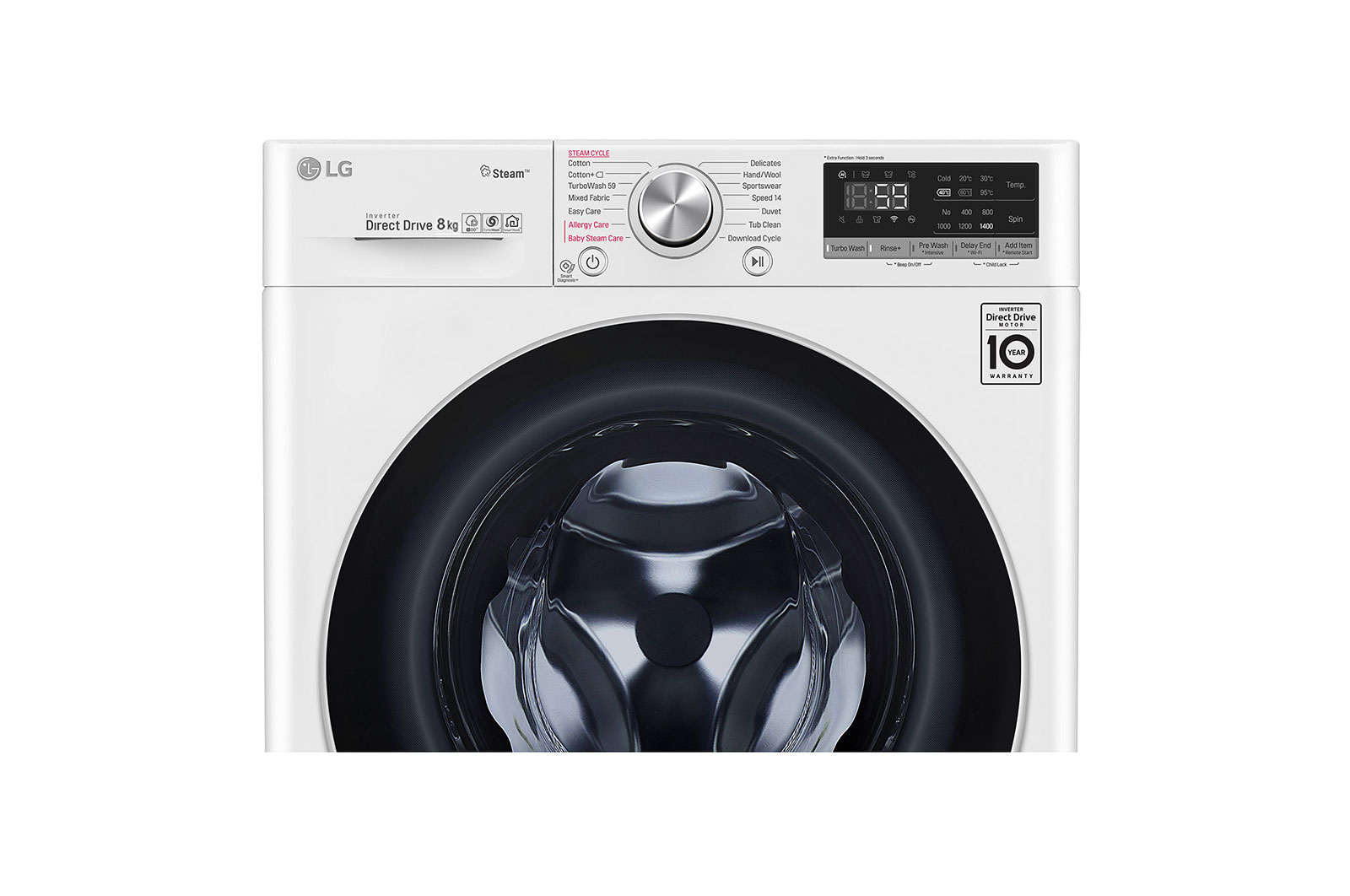 LG F4WV508S1E washing machine Front-load – image 4