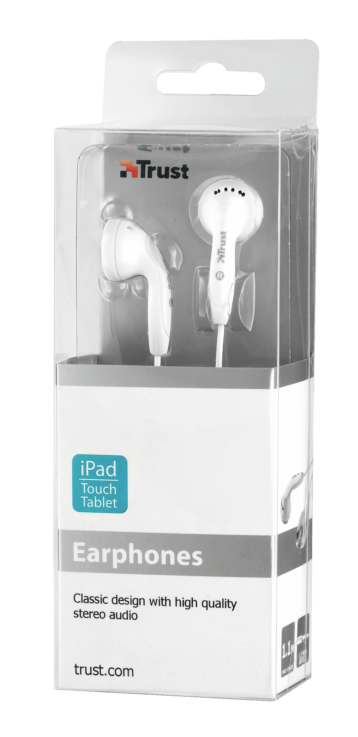 Trust Earphones for tablets - White – image 4