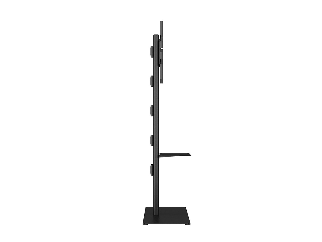 Multibrackets M Display Stand 180 Single Black w Floorbase/Shelf – image 5