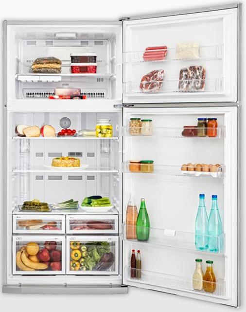 Beko DNE62020B fridge-freezer Freestanding Beige – image 2