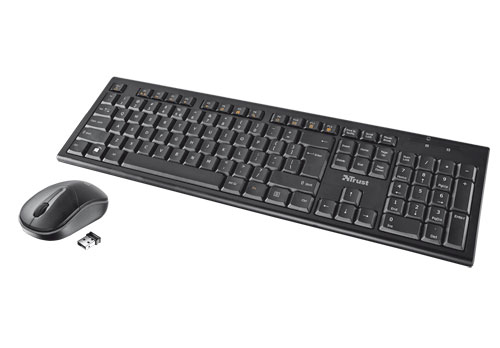 Trust Nola Wireless Keyboard with mouse – image 1