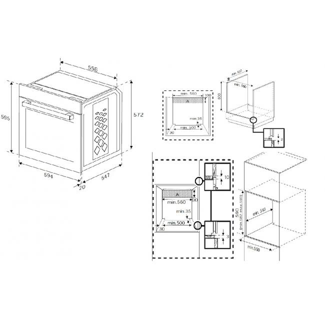 Beko BBIE13301XFP oven – image 6