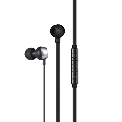 Celly HSS-F530AGEUBK headphones/headset Wired In-ear Aluminium, Black – image 2