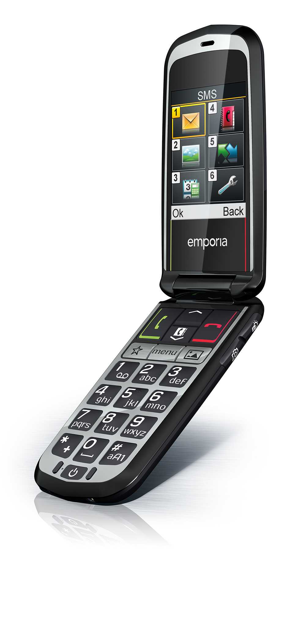 Emporia GLAM 6.1 cm (2.4") 92 g Black Senior phone – image 8