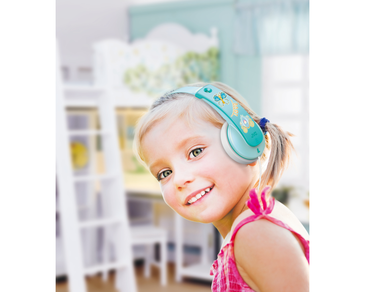 JVC HA-KD7-Z Headset Wired Head-band Music Blue – image 3