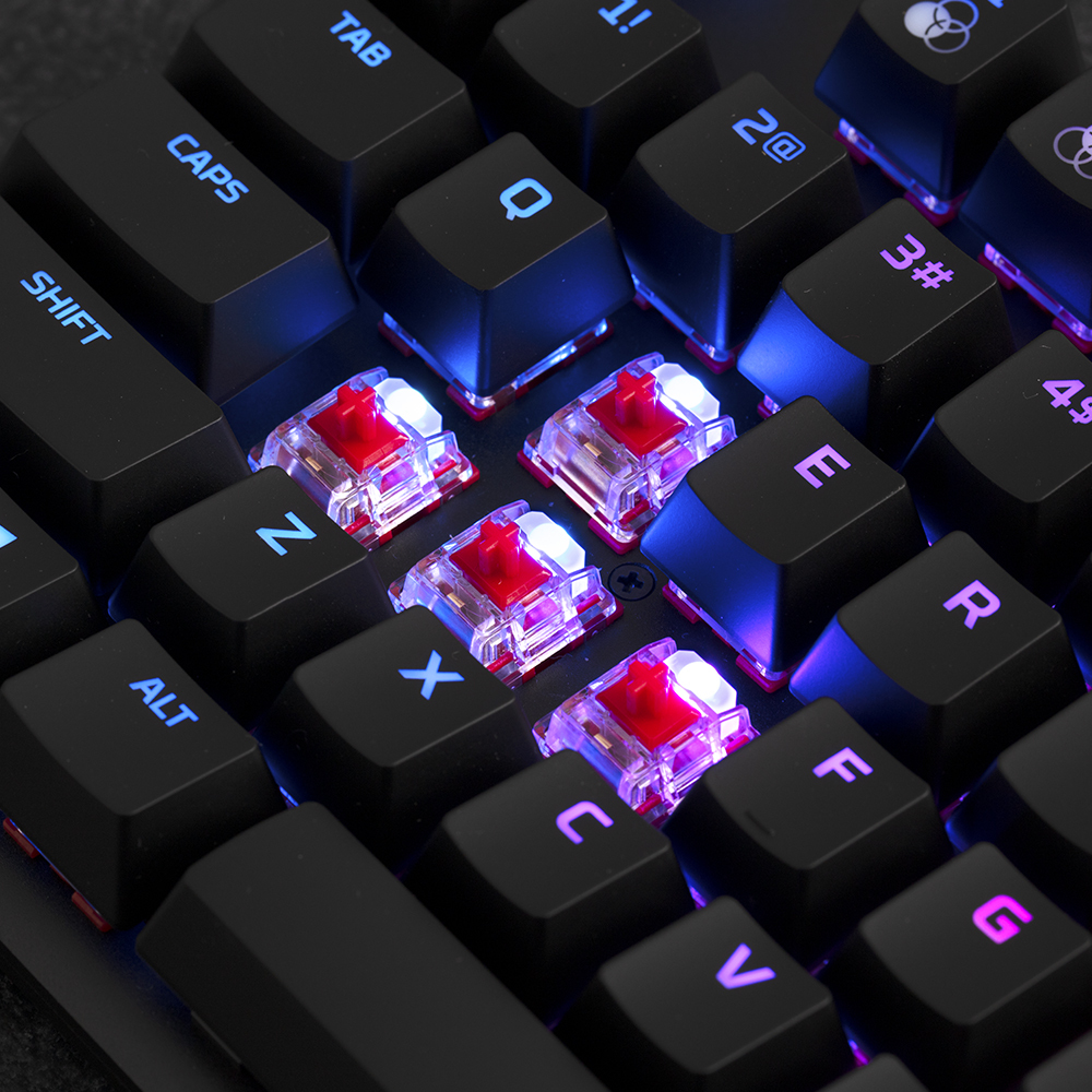 HyperX Alloy Origins Core - Mechanical Gaming Keyboard - HX Aqua (US Layout) (HX-KB7AQX-US) – image 8
