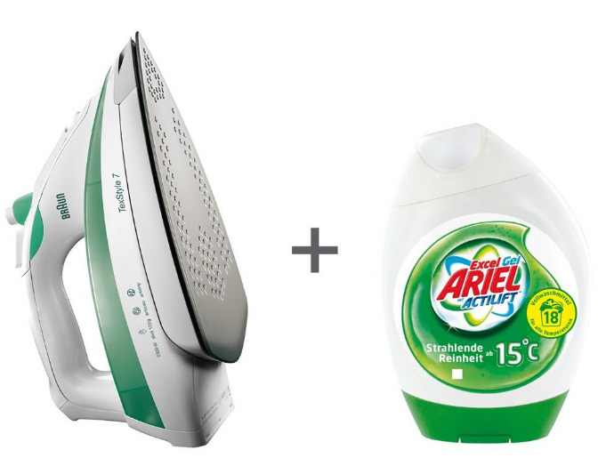 Braun 710 TexStyle 7 + Ariel Gel