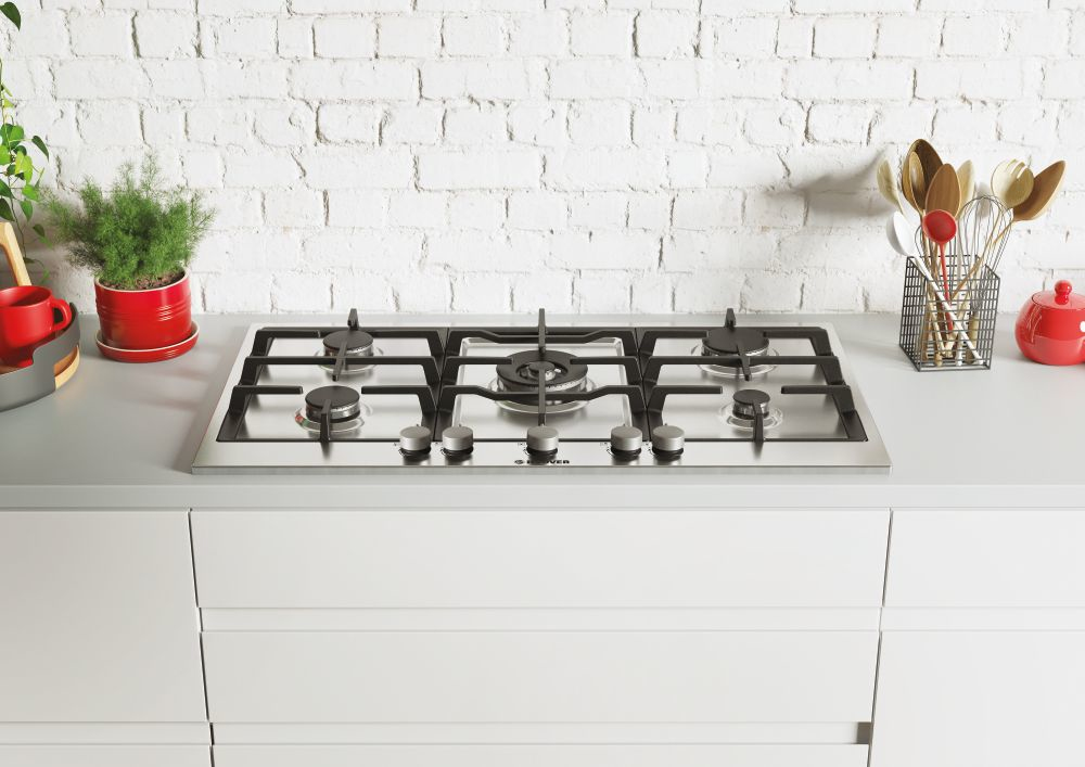 Hoover H-HOB 300 GAS HG953/1SXGH Stainless steel Built-in 5 zone(s) – image 2