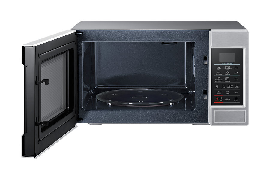 Samsung GE-83MRTW Stainless steel, White Countertop – image 1