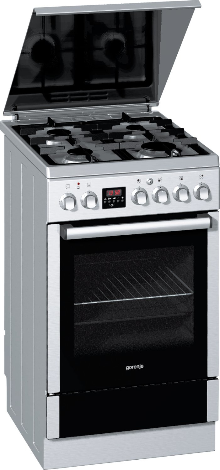 Gorenje K55320AX cooker Freestanding cooker Electric Gas Stainless steel