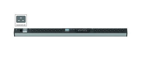 Vertiv MPH2 Rack PDU, controlled, 0U, input C19