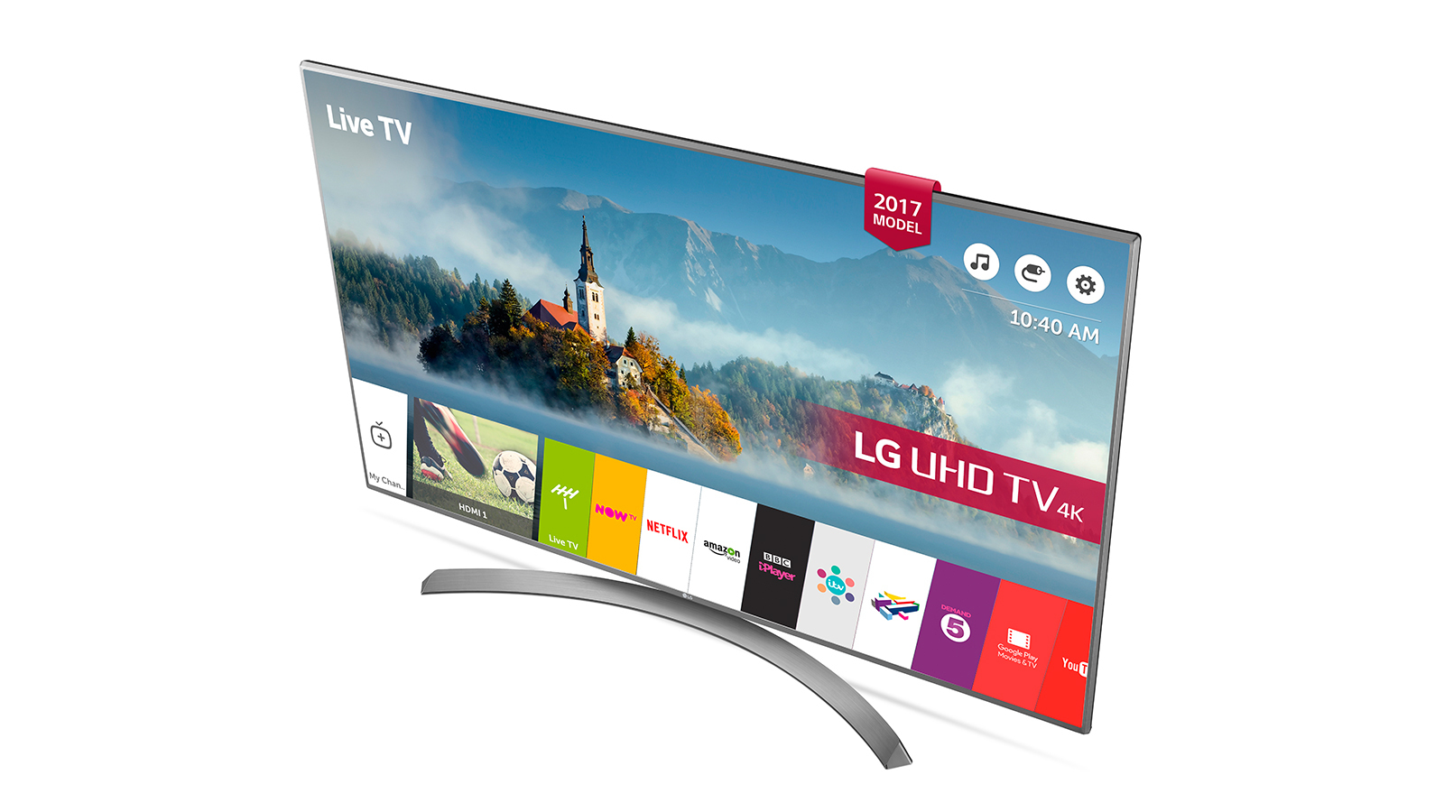 LG 65UJ670V TV 165.1 cm (65") 4K Ultra HD Smart TV Wi-Fi Black, Silver – image 8