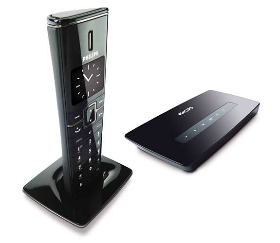 Philips Design collection Cordless phone with answering machine ID9651B/05
