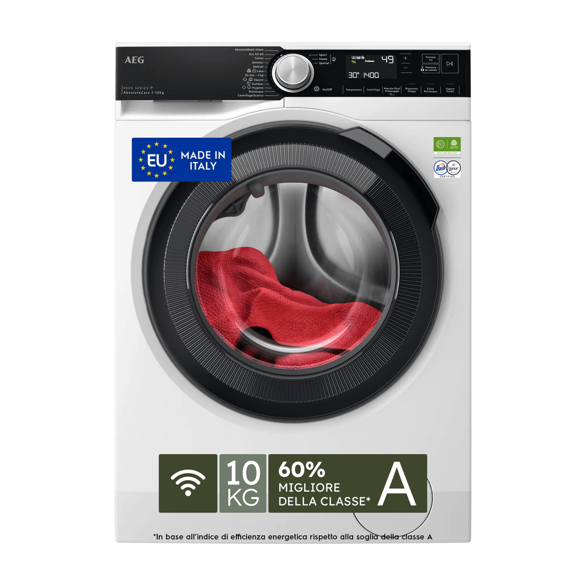 AEG Serie 9000 LR9FA104SY washing machine Front-load – image 1