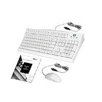 HP A7861C keyboard Mouse included Universal USB White