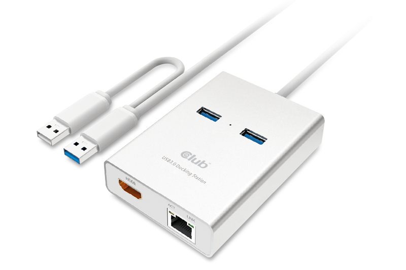 CLUB3D USB 3.0 to HDMI™ Graphics + Ethernet + 2 x USB 3.0 – image 3
