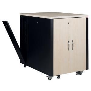 Lanview LVR300117 rack cabinet 17U Maple colour – image 3