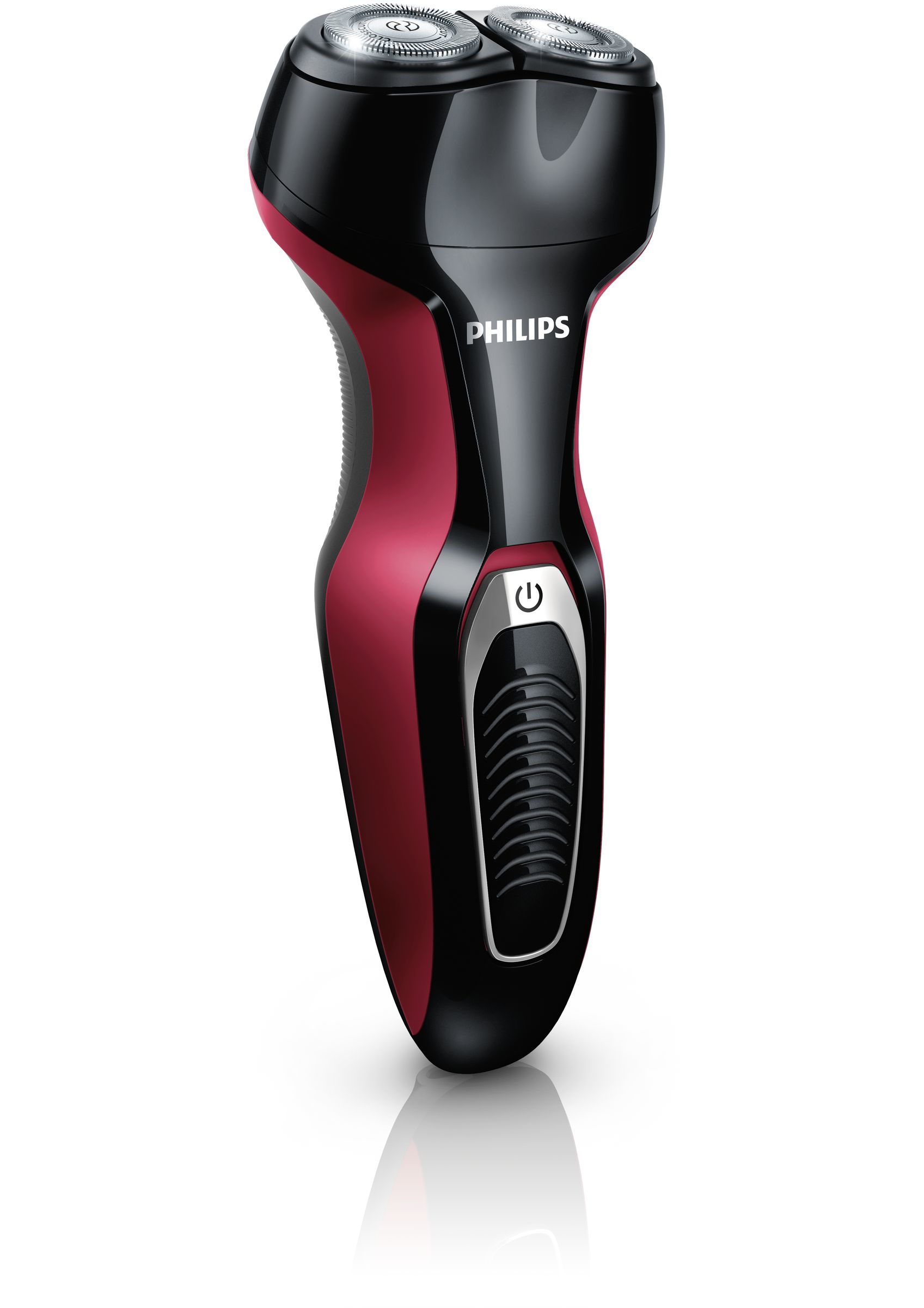 Philips Shaver series 300 S330 Rotation shaver Black, Red