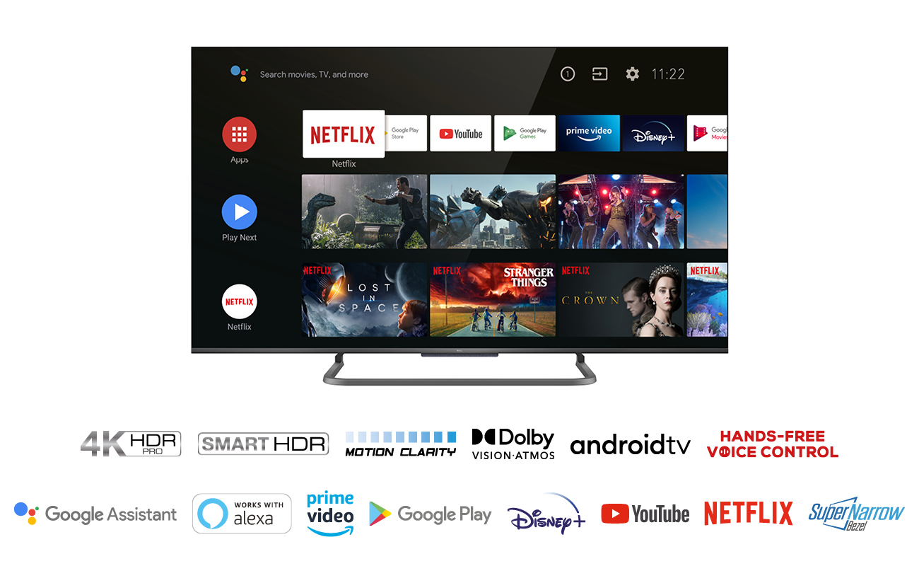 TCL 65P815 TV 165.1 cm (65") 4K Ultra HD Smart TV Wi-Fi Black 320 cd/m² – image 2