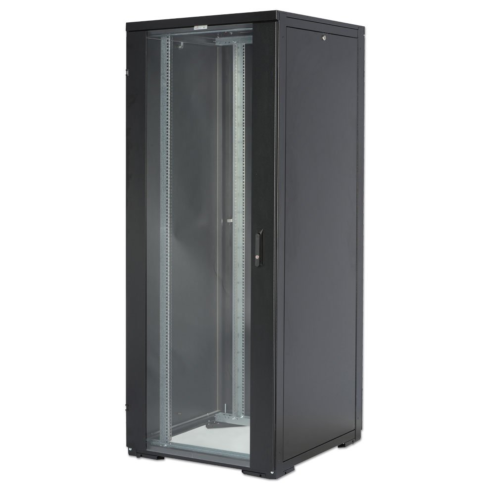 Lindy 27409 rack cabinet 42U Freestanding rack Black – image 1