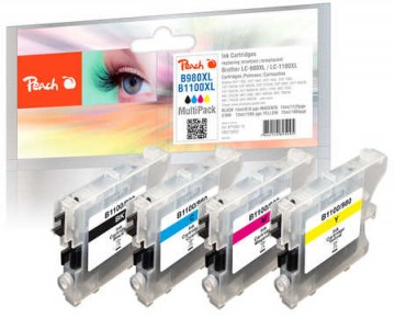 Peach 0F319090 ink cartridge 4 pc(s) Compatible High (XL) Yield Black, Cyan, Magenta, Yellow