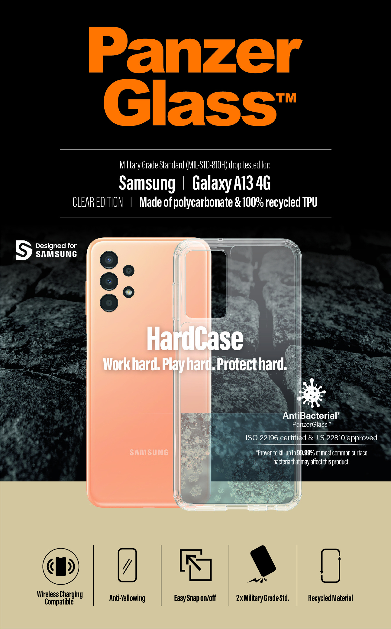 PanzerGlass® HardCase Samsung Galaxy A13 4G – image 9
