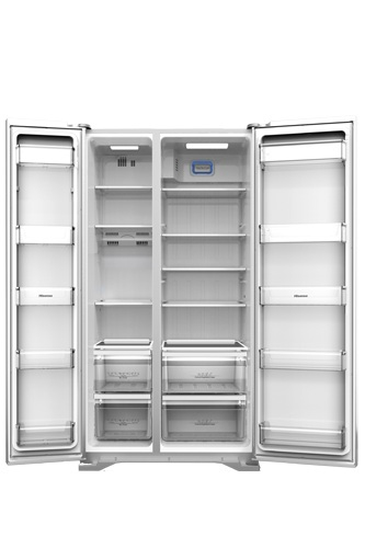 Hisense RS731N4HC1 side-by-side refrigerator Freestanding – image 2