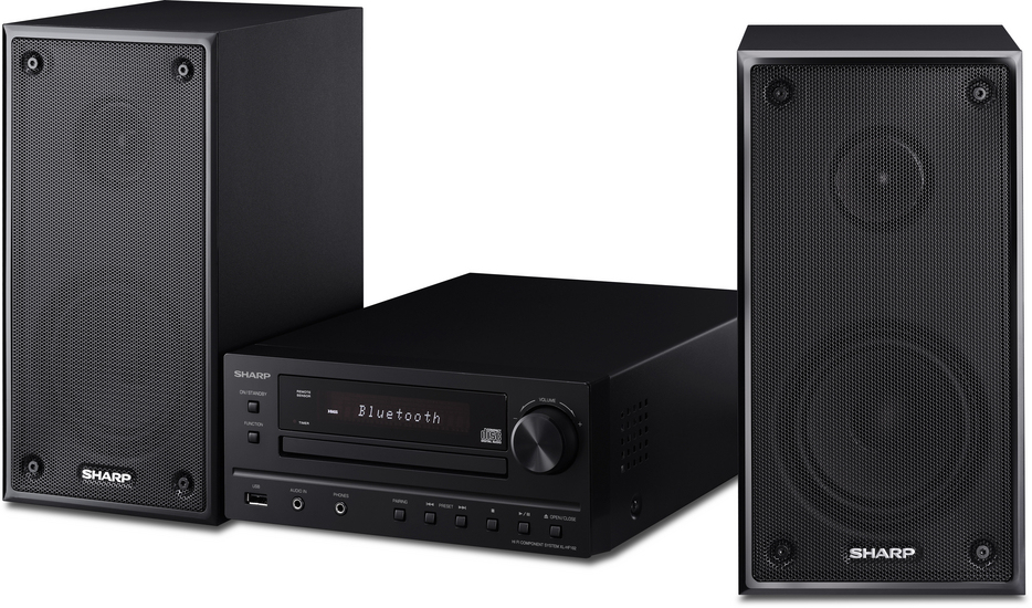 Sharp XL-HF102BHBK home audio system – image 2