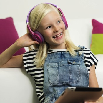 Hama WHP-6017 Headset Wireless Head-band Bluetooth Pink – image 8