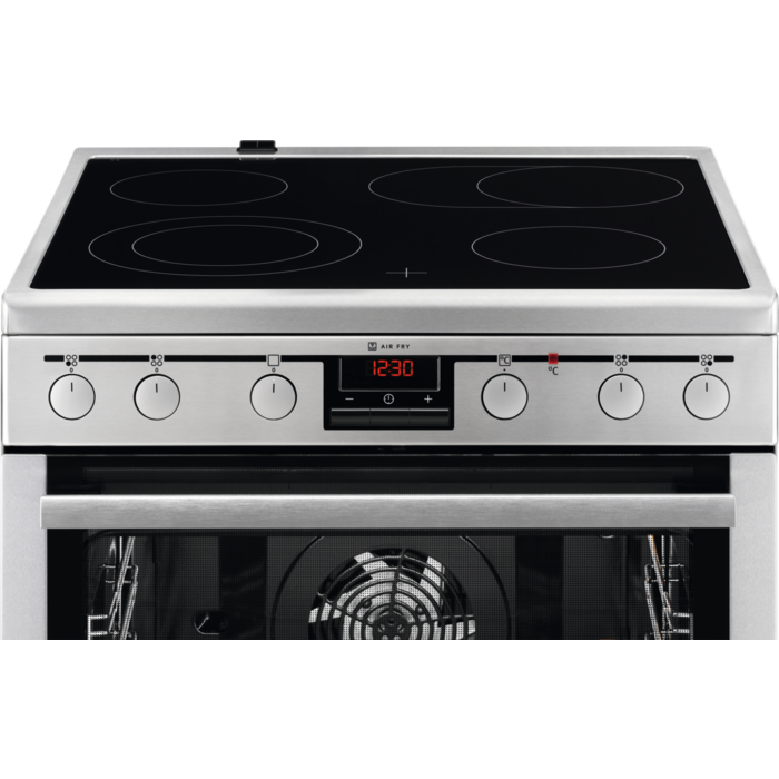 AEG CCB6441BBM Freestanding cooker Electric Zone induction hob Stainless steel – image 5