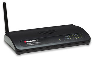 Intellinet 524582 wireless router Fast Ethernet Black – image 1