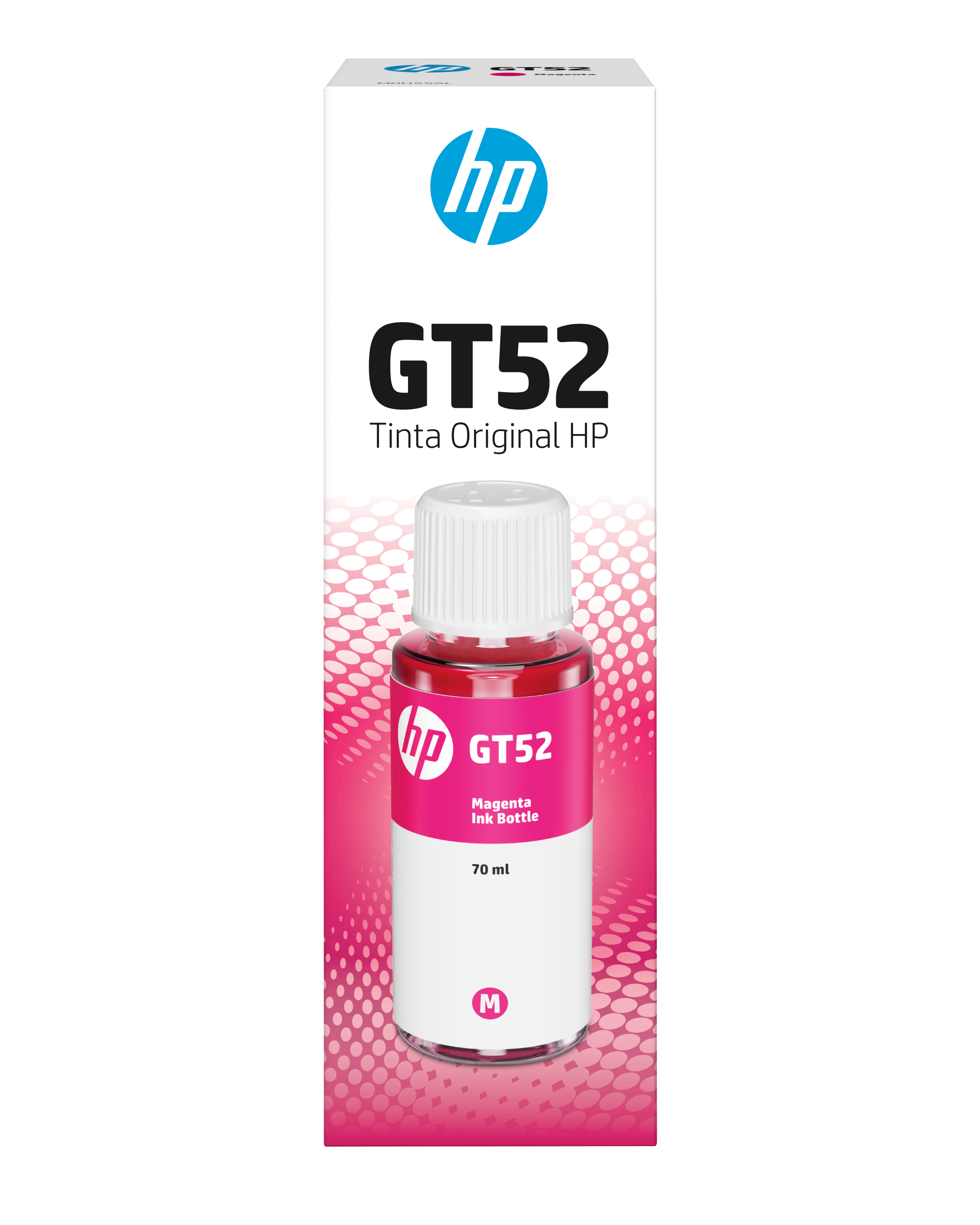 Botella de Tinta HP GT52 - Magenta - 70 ml - (M0H55AL) - M0H55AL Botella de Tinta HP GT52 - Magenta - 70 ml - (M0H55AL) - M0H55AL