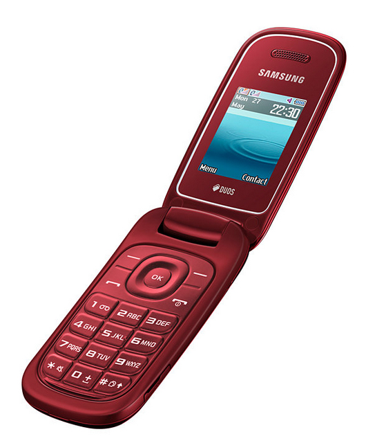 Samsung E1272 4.5 cm (1.77") 82.9 g Red – image 4
