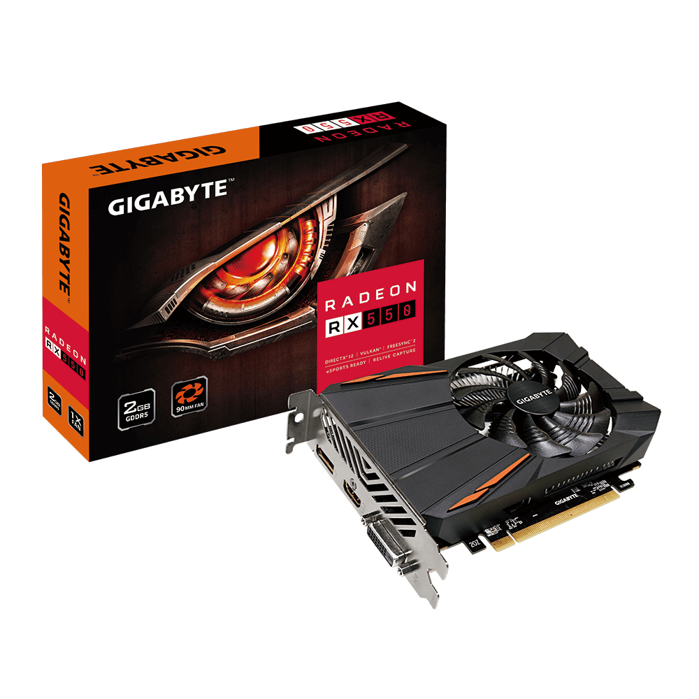 GIGABYTE GV-RX550D5-2GD REV2.0 – image 1