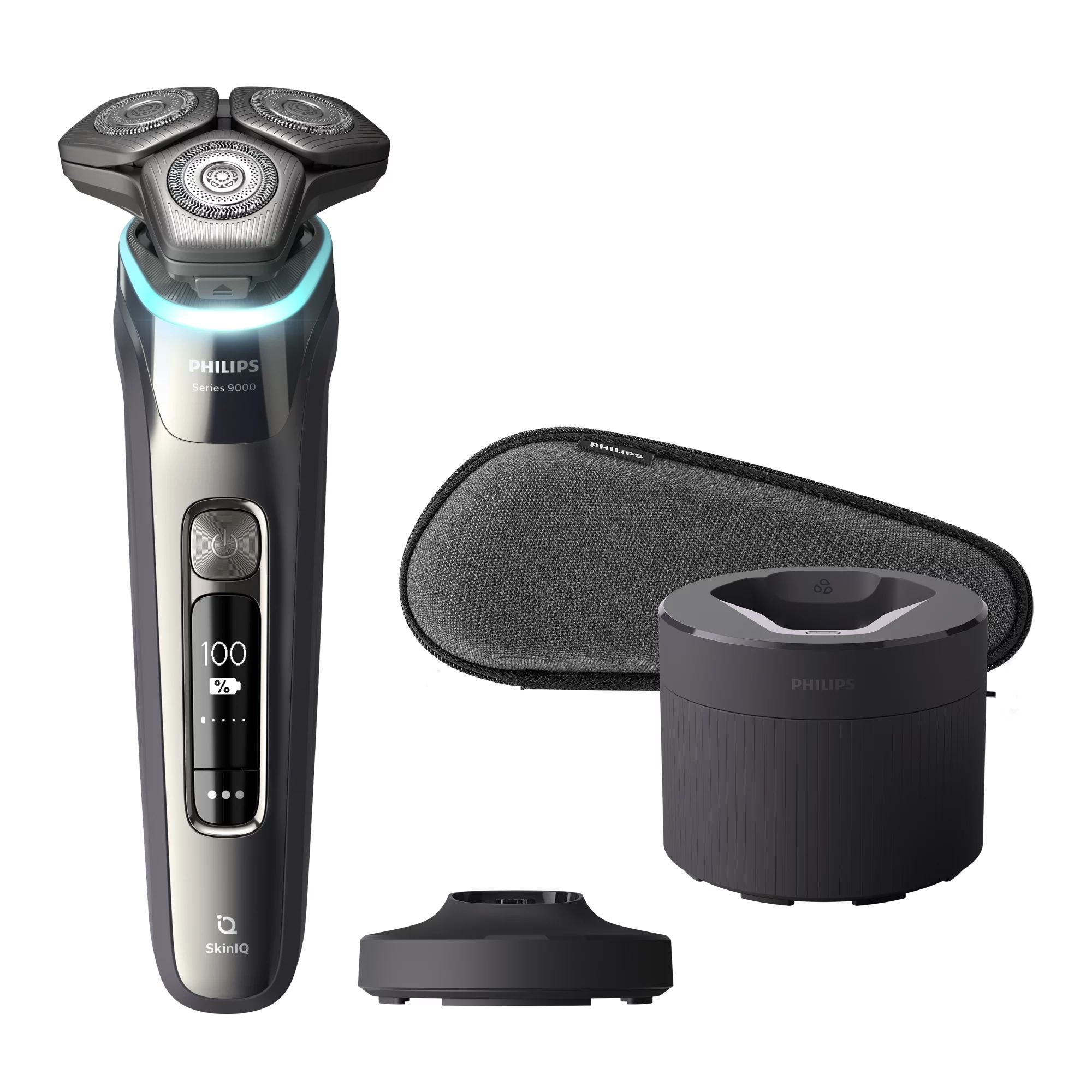 Philips SHAVER Series 9000 S9987/55 Wet and dry electric shaver with 3 accessories – image 1