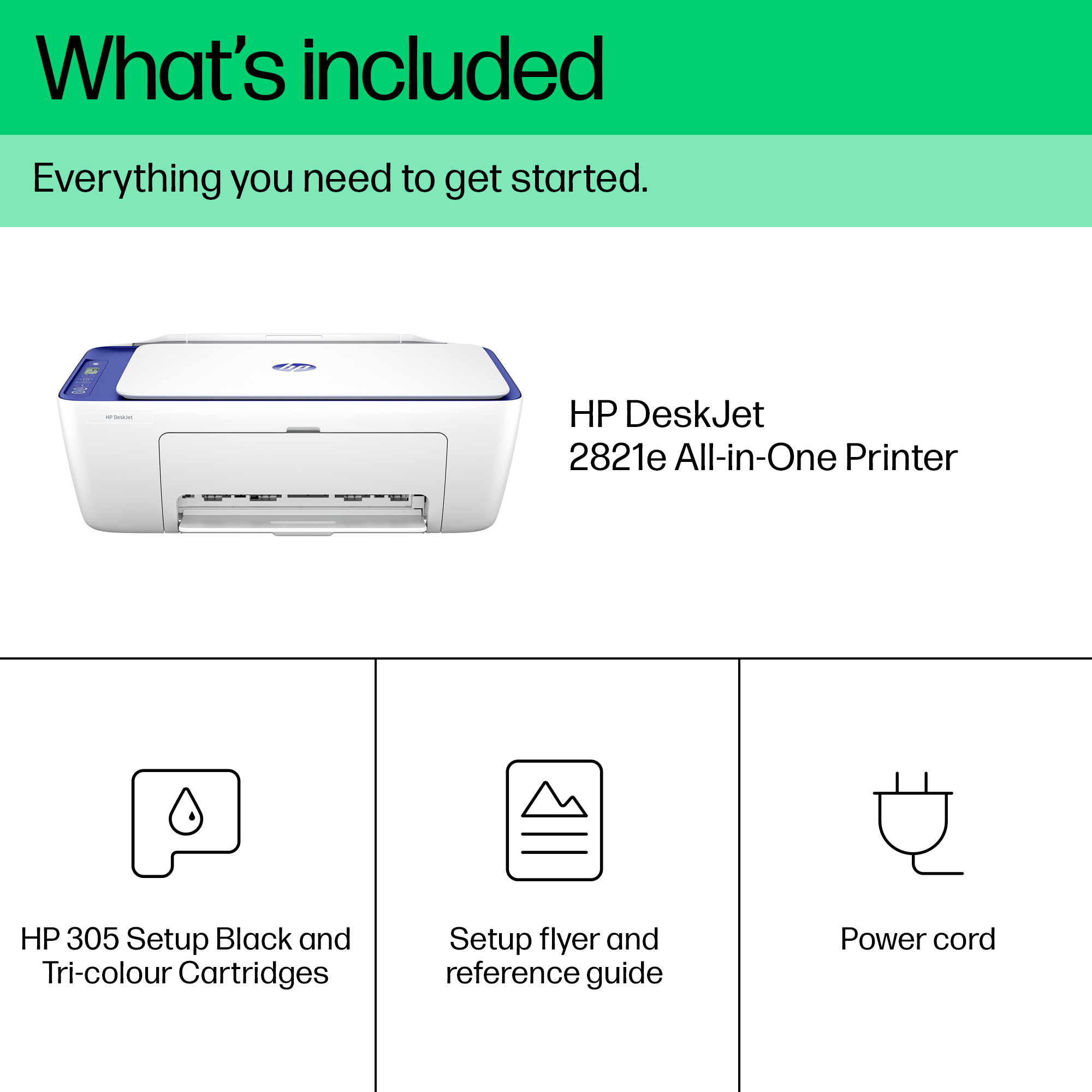 HP DeskJet 2821e All-in-One Printer – image 6