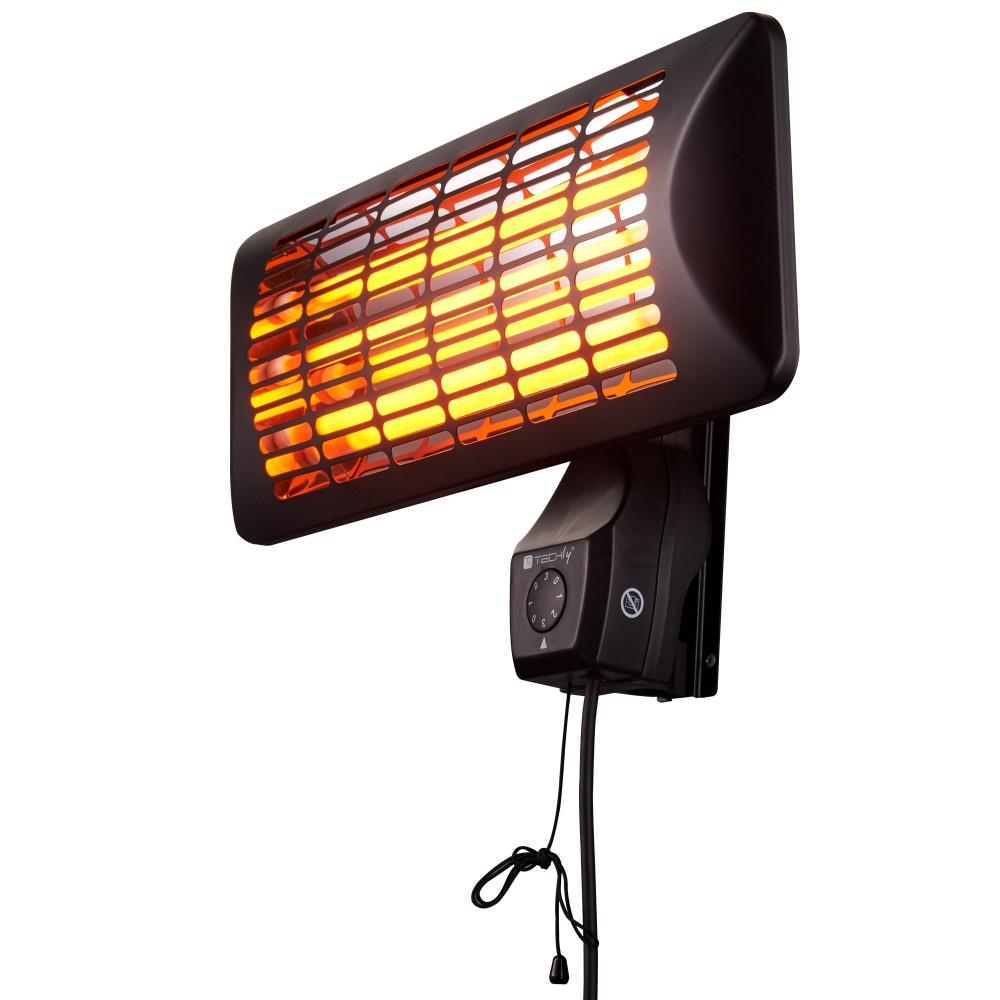 Techly IC-HEATOUT001 electric space heater Indoor & outdoor Black – image 4