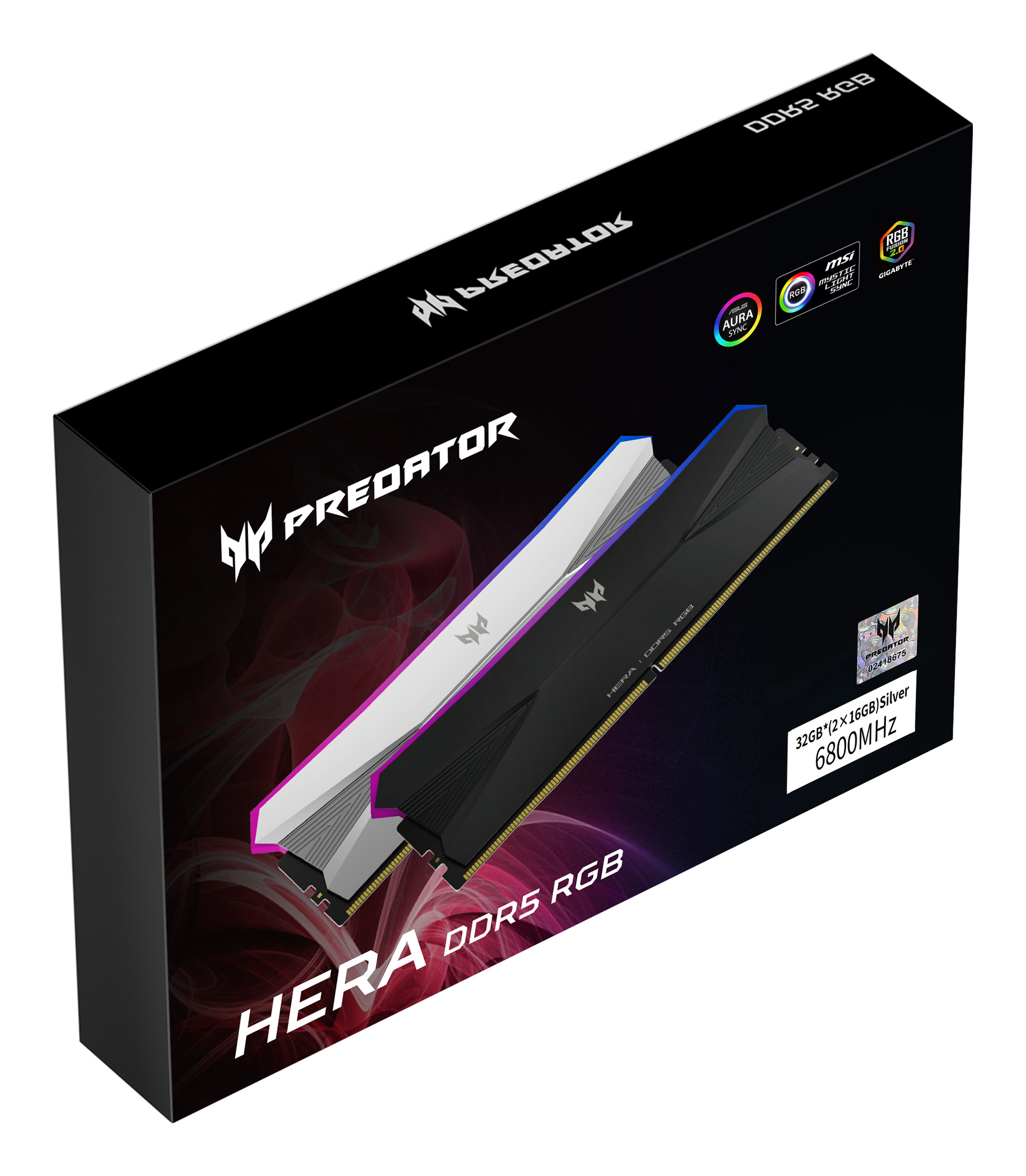 Predator Hera DDR5 RGB UDIMM 6000MHz – image 7