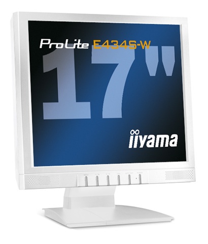 iiyama E434S-W 17" LCD White